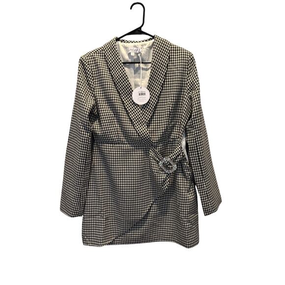 Petal and Pup Embellished Buckle Mini Blazer Dress NWT Size XL - Picture 2 of 5